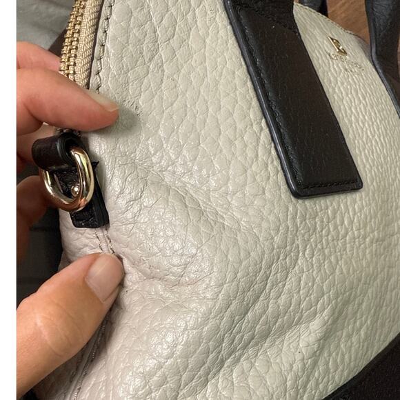 Kate Spade Black and Cream Satchel - Picture 8 of 16